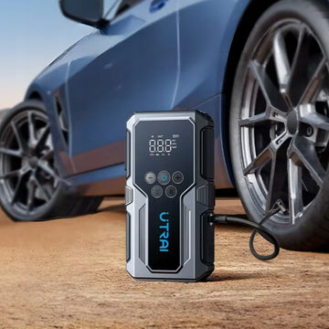 UTRAI 1500A Car Jump Starter & Power Bank - 150PSI Air Pump & Emergency Booster